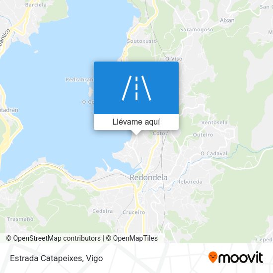 Mapa Estrada Catapeixes