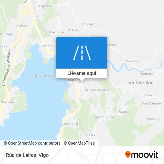 Mapa Rúa de Leiras