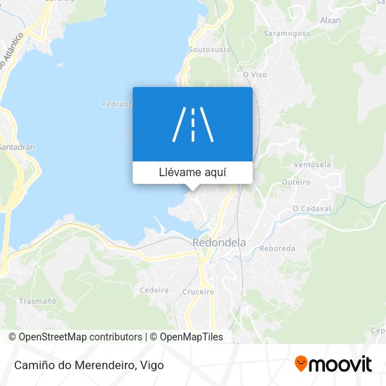 Mapa Camiño do Merendeiro