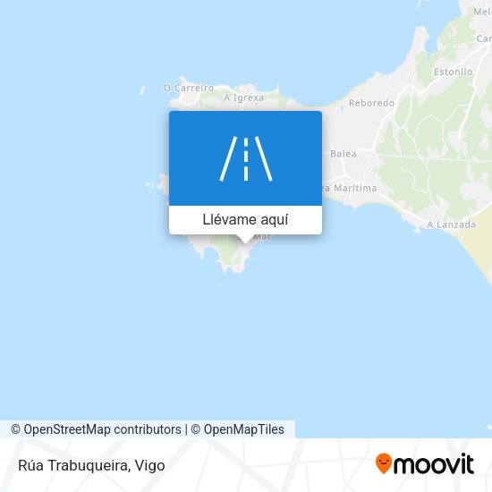 Mapa Rúa Trabuqueira
