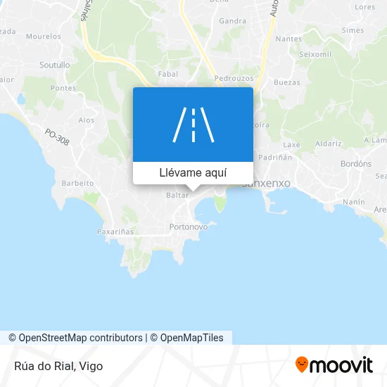 Mapa Rúa do Rial