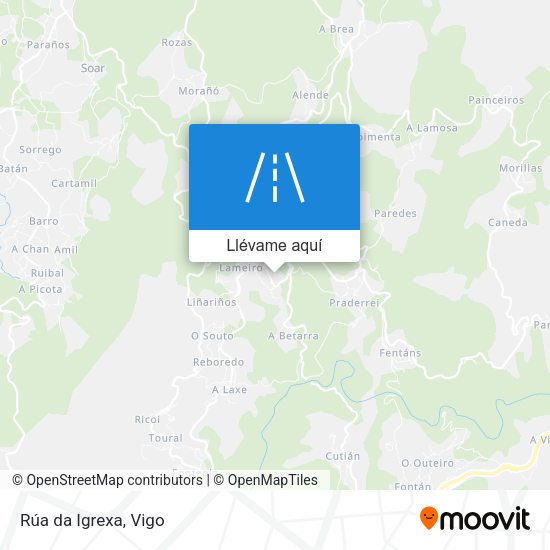 Mapa Rúa da Igrexa