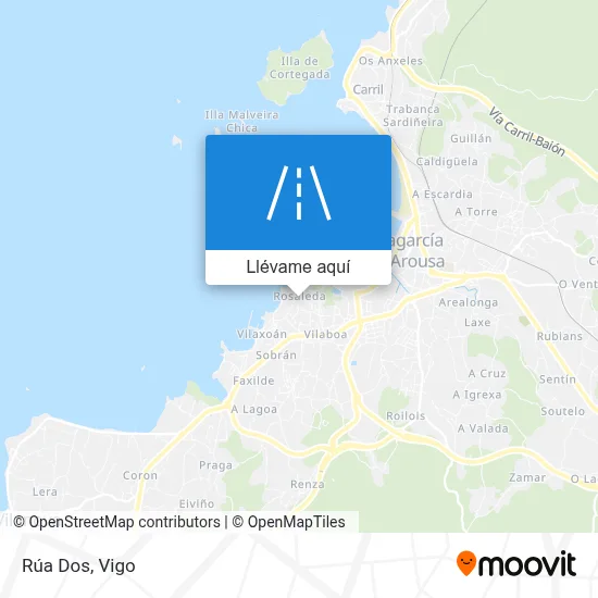 Mapa Rúa Dos