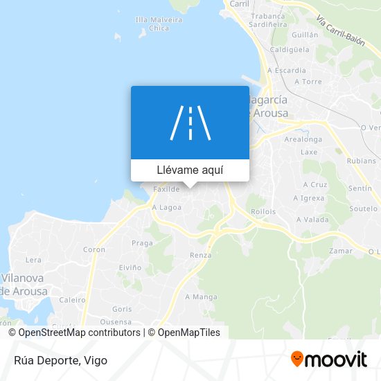 Mapa Rúa Deporte