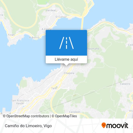 Mapa Camiño do Limoeiro