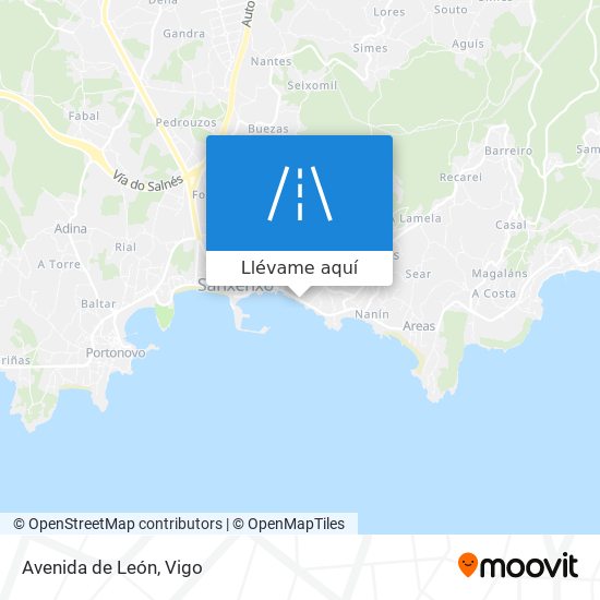 Mapa Avenida de León