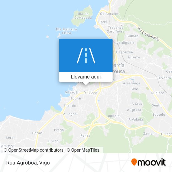 Mapa Rúa Agroboa