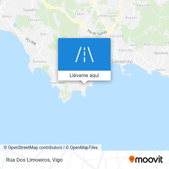 Mapa Rúa Dos Limoeiros