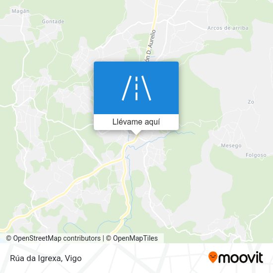 Mapa Rúa da Igrexa