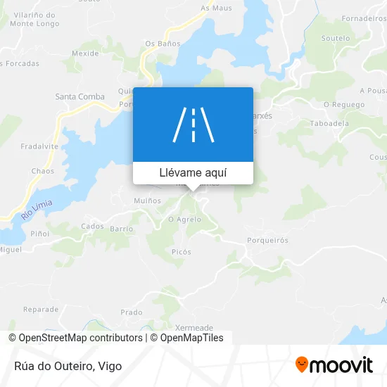 Mapa Rúa do Outeiro