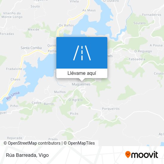 Mapa Rúa Barreada