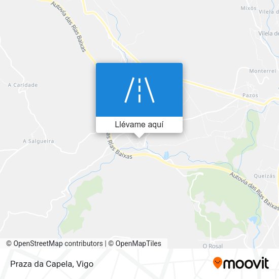 Mapa Praza da Capela