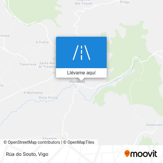 Mapa Rúa do Souto