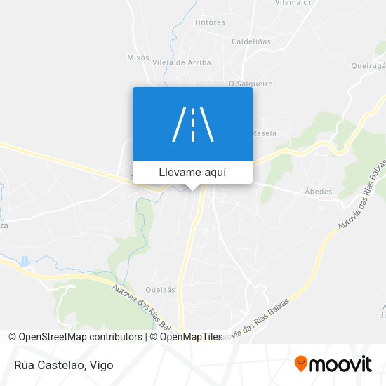 Mapa Rúa Castelao