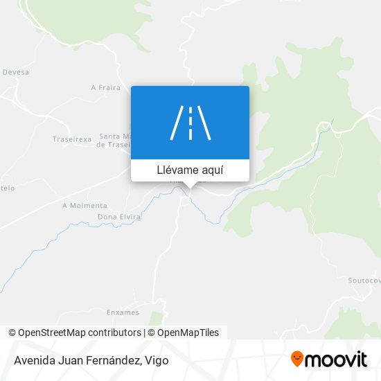 Mapa Avenida Juan Fernández