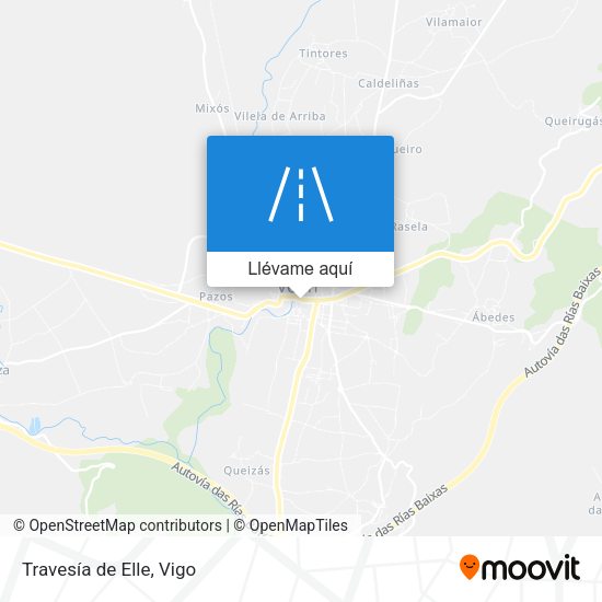 Mapa Travesía de Elle