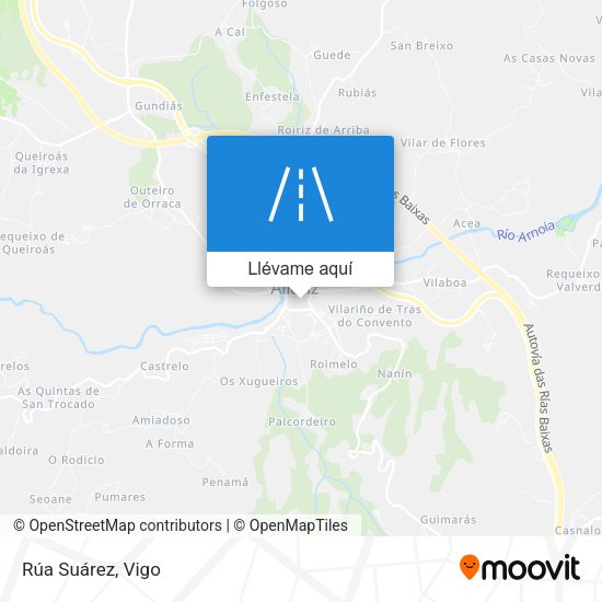 Mapa Rúa Suárez