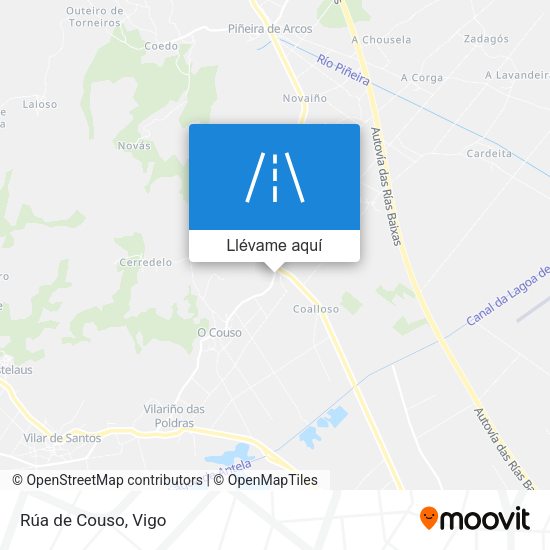 Mapa Rúa de Couso