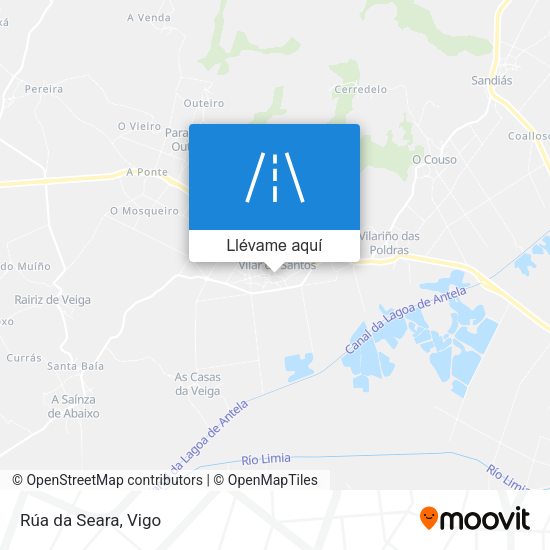 Mapa Rúa da Seara