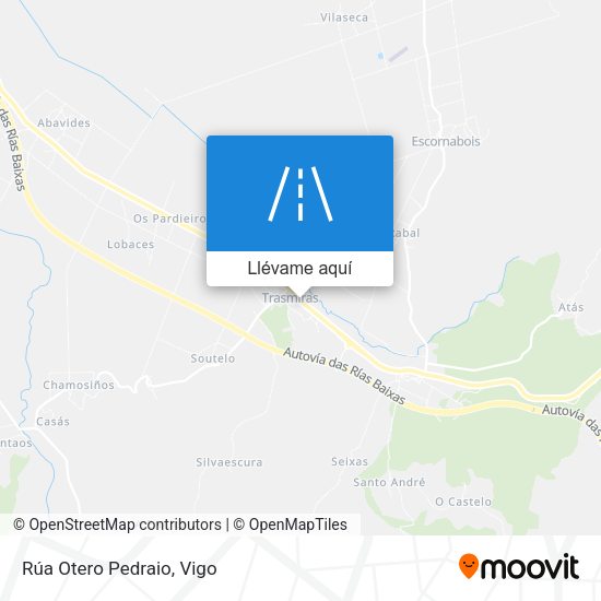 Mapa Rúa Otero Pedraio