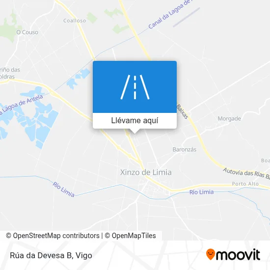 Mapa Rúa da Devesa B