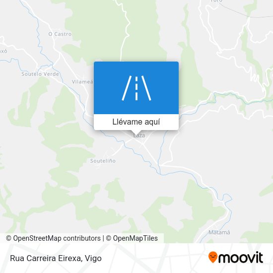 Mapa Rua Carreira Eirexa