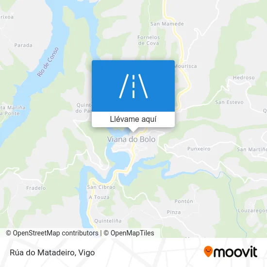 Mapa Rúa do Matadeiro