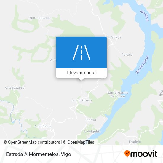 Mapa Estrada A Mormentelos