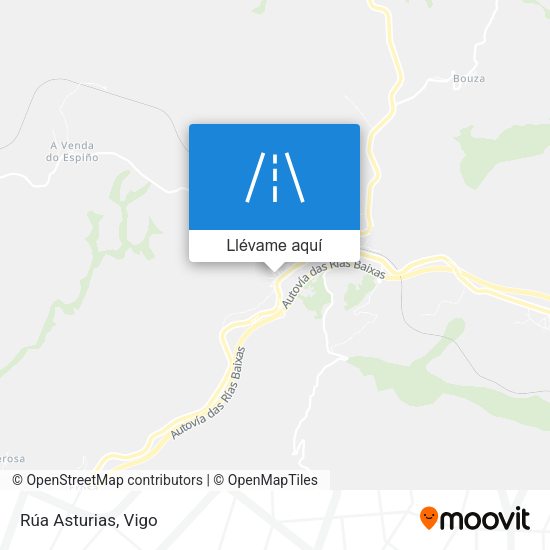 Mapa Rúa Asturias