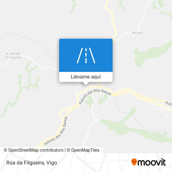 Mapa Rúa da Filgueira