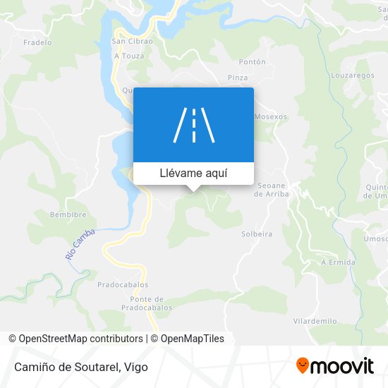 Mapa Camiño de Soutarel