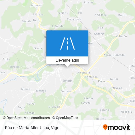Mapa Rúa de María Aller Ulloa