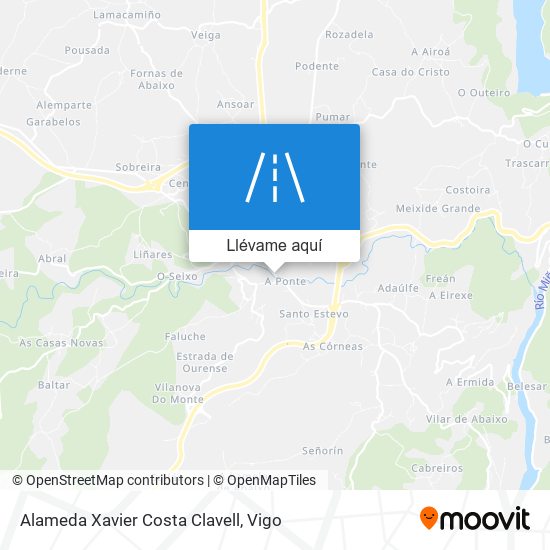 Mapa Alameda Xavier Costa Clavell