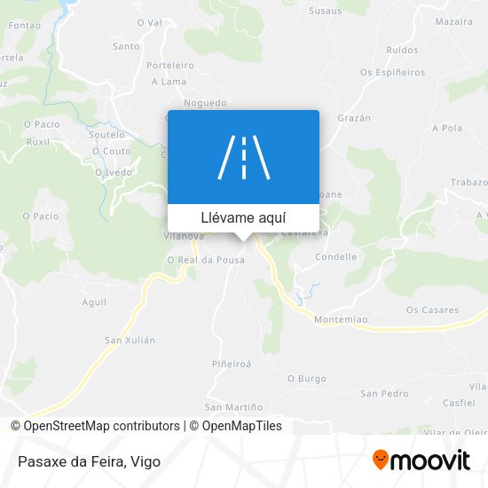 Mapa Pasaxe da Feira
