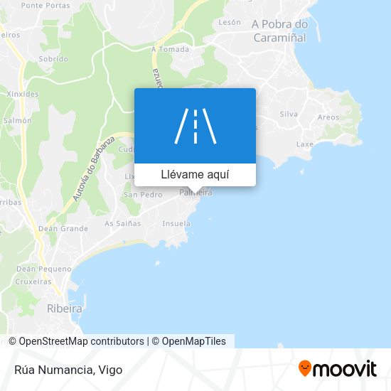 Mapa Rúa Numancia