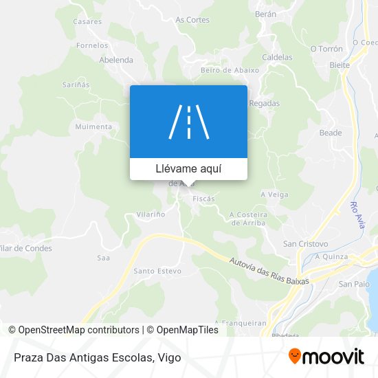 Mapa Praza Das Antigas Escolas
