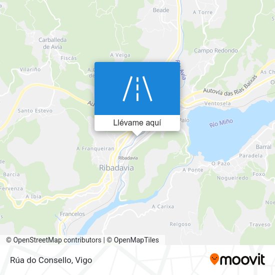 Mapa Rúa do Consello