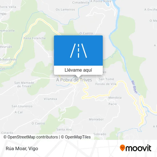 Mapa Rúa Moar