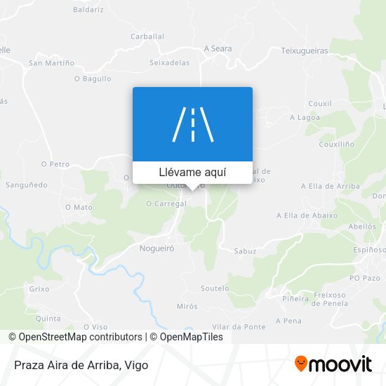 Mapa Praza Aira de Arriba