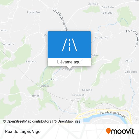 Mapa Rúa do Lagar