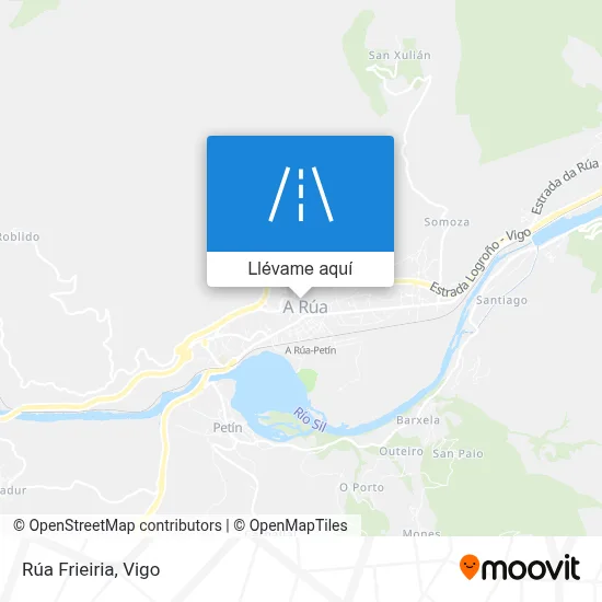 Mapa Rúa Frieiria