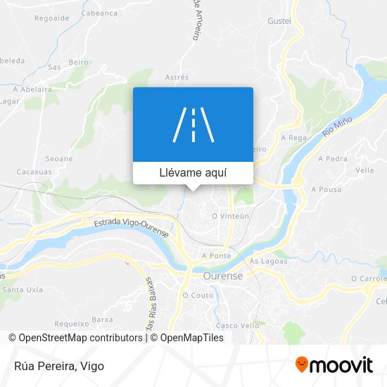 Mapa Rúa Pereira