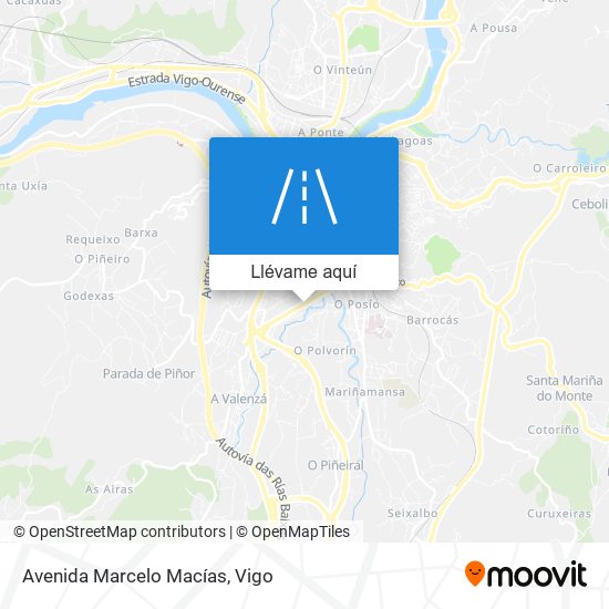 Mapa Avenida Marcelo Macías