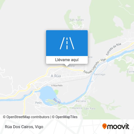Mapa Rúa Dos Cairos