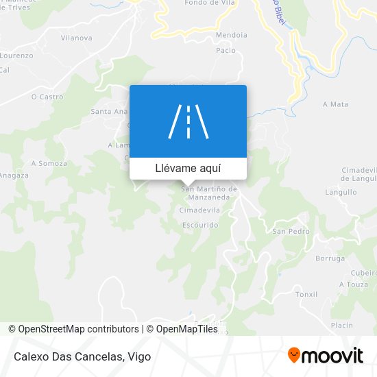 Mapa Calexo Das Cancelas