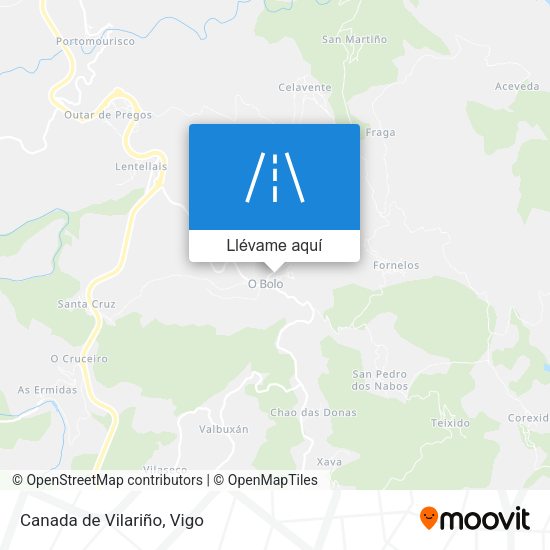 Mapa Canada de Vilariño