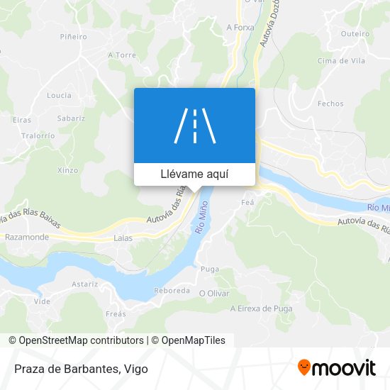 Mapa Praza de Barbantes