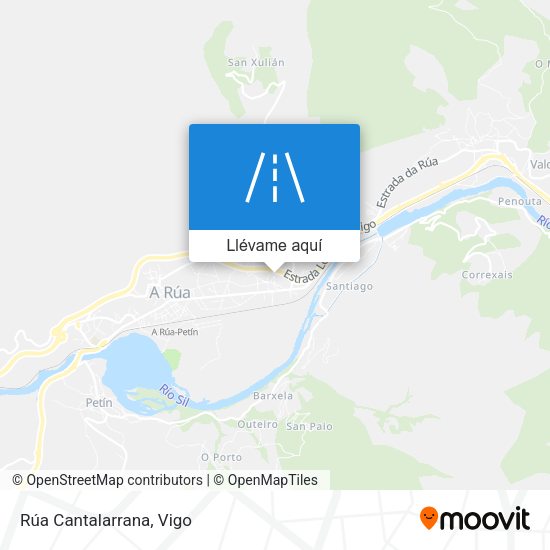 Mapa Rúa Cantalarrana