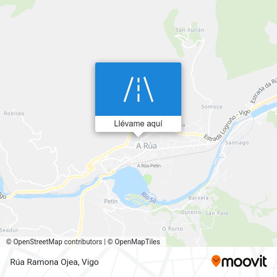 Mapa Rúa Ramona Ojea