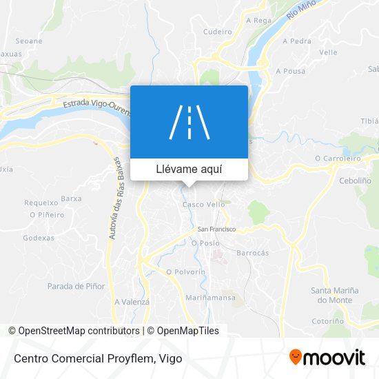 Mapa Centro Comercial Proyflem